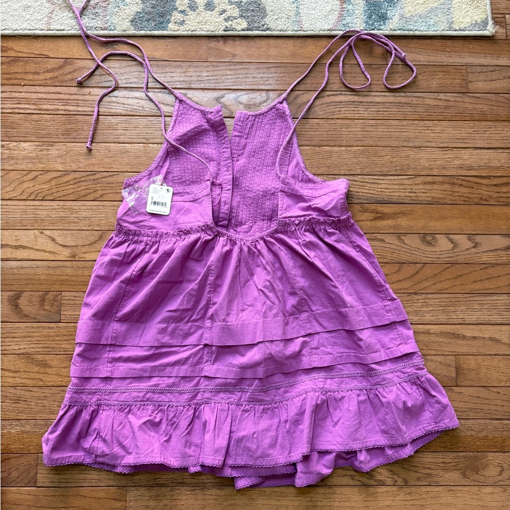 Free People Lilac Mini Dress